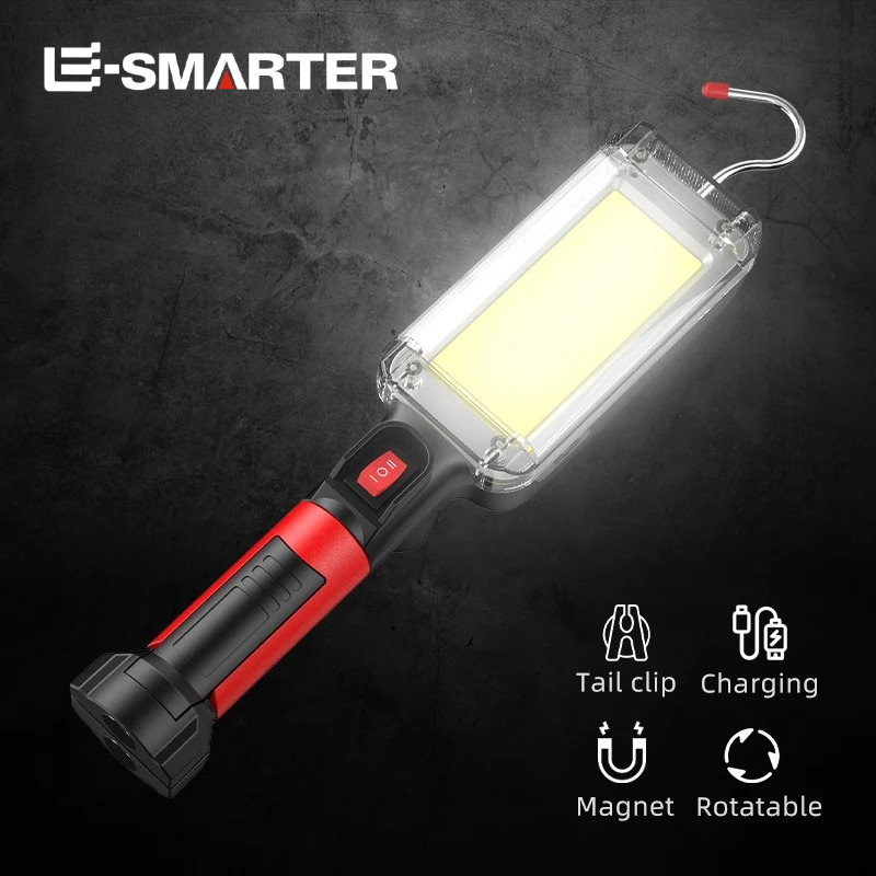 Outdoor Camping Adventure Lamp - Rechargeable COB Floodlight LED Work Light