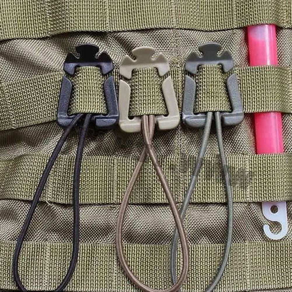 Outdoor Camping Essential Gear - 1/2/5Pcs Backpack Buckle Clamp Carabiner Survival