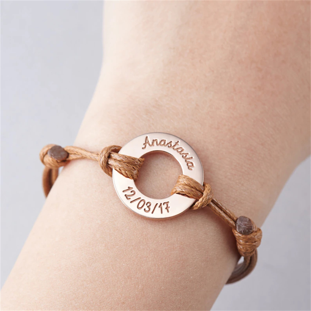 Paracord Bracelet - Personalized Rope Bracelet for Women 12