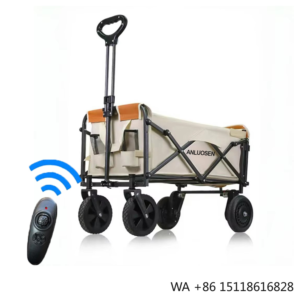 Outdoor Camping Set - Electric Camping Wagon Cart Foldable 2000mAh