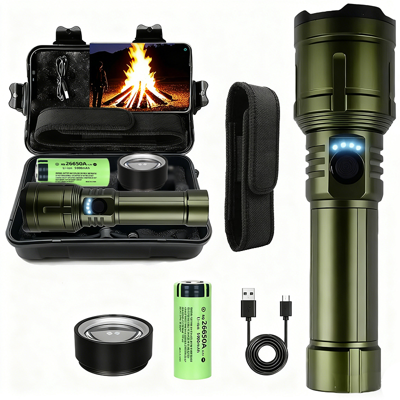 Outdoor Camping Adventure Lamp - Ultra Powerful Flashlight Concentrating Ignition Flashlight