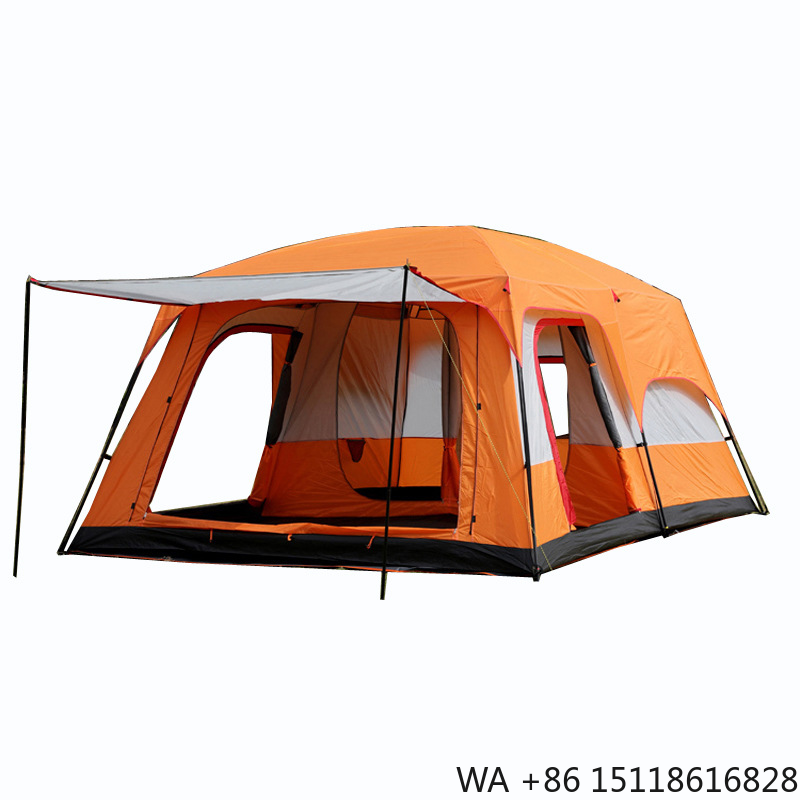 Outdoor Camping Set - Outdoor Camping Tent with Two Bedrooms
