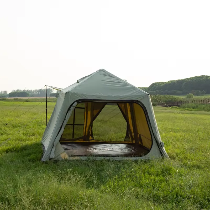 Outdoor Camping Inflatable Tent - Waterproof Portable Oxford Oxford Fabric Air