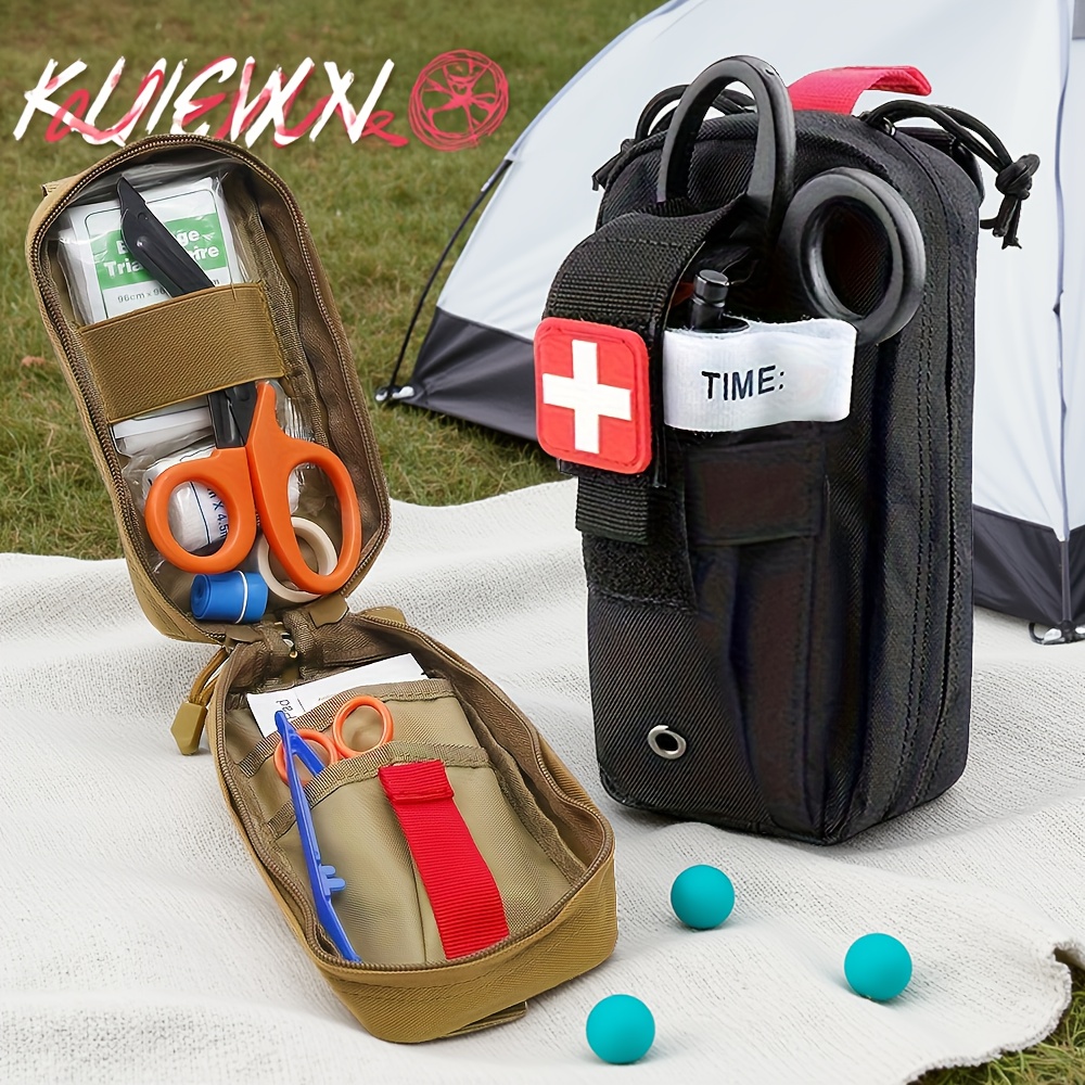 Outdoor Camping Essential Gear - Tactical First Aid Kit Tourniquet Medical
