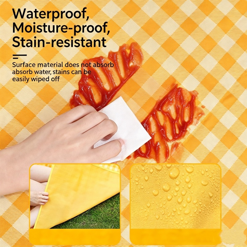 200x200cm Extra Large Picnic M - Outdoor Camping Mat Waterproof ulasan dan harga
