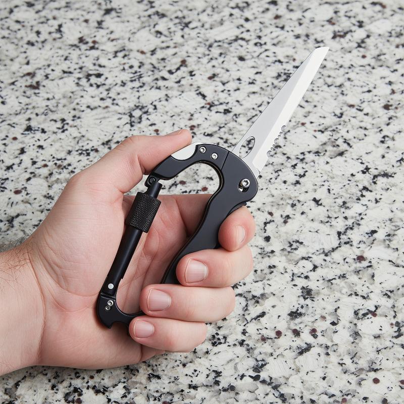 5-in-1 Multifunctional Carabin - Outdoor Camping Essential Gear ulasan dan harga