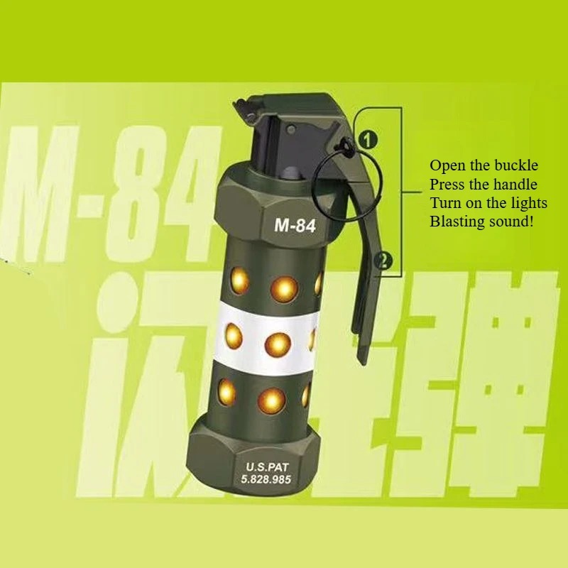 Tactical M84 Dummy Grenade Mod - Outdoor Camping Essential Gear ulasan dan harga