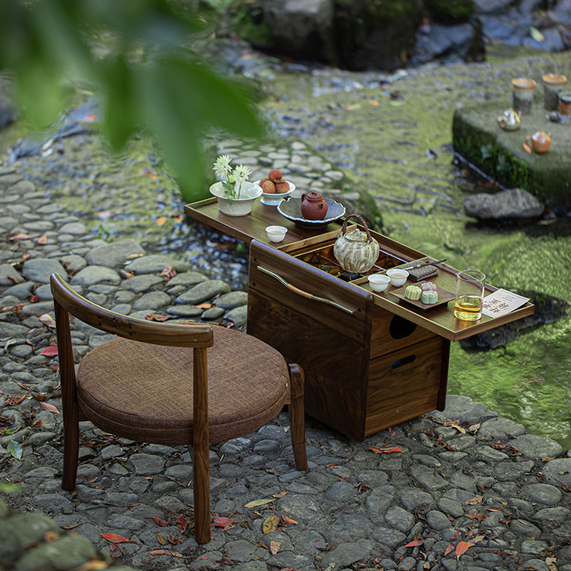 Walnut fireplace tea making ca - Outdoor Camping Fireplace ulasan dan harga