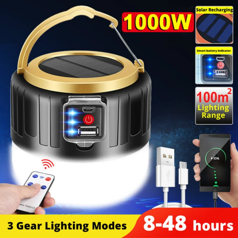 Solar LED Camping Light Waterp - Outdoor Camping Adventure Lamp ulasan dan harga