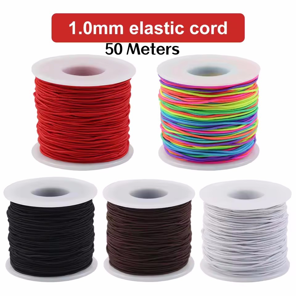 Rainbow Elastic Beading Cord,  - Paracord Bracelet ulasan dan harga