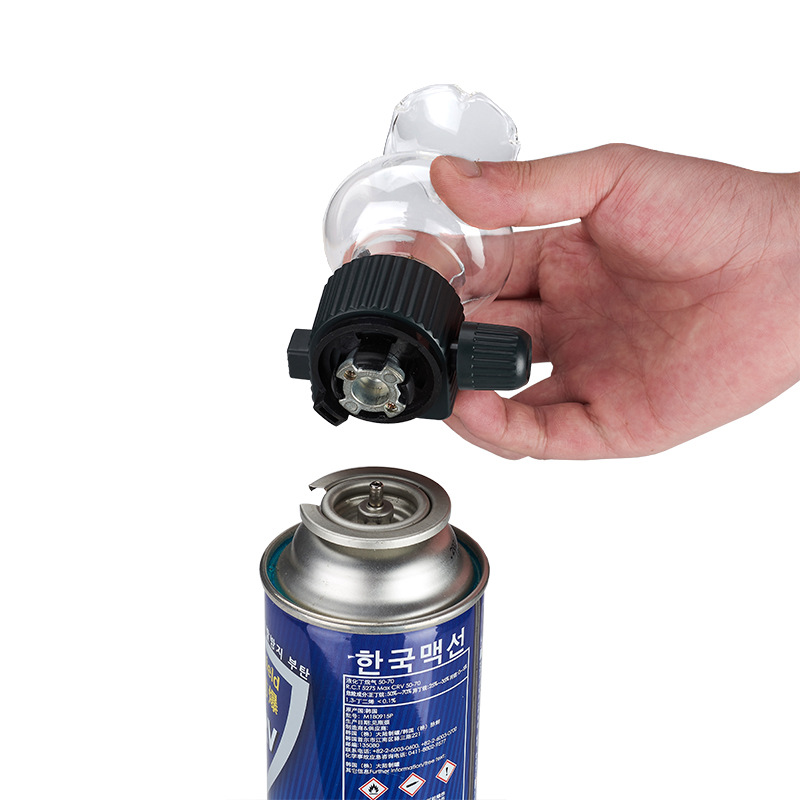 Card Stove Gas Cylinder Head L - Outdoor Camping Heater For Tent ulasan dan harga