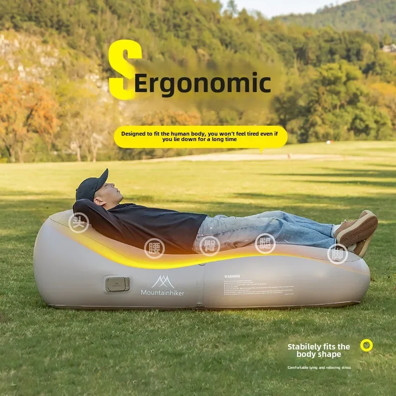 MOUNTAINHIKER 180x75x58CM Upgr - Outdoor Camping Mattress ulasan dan harga