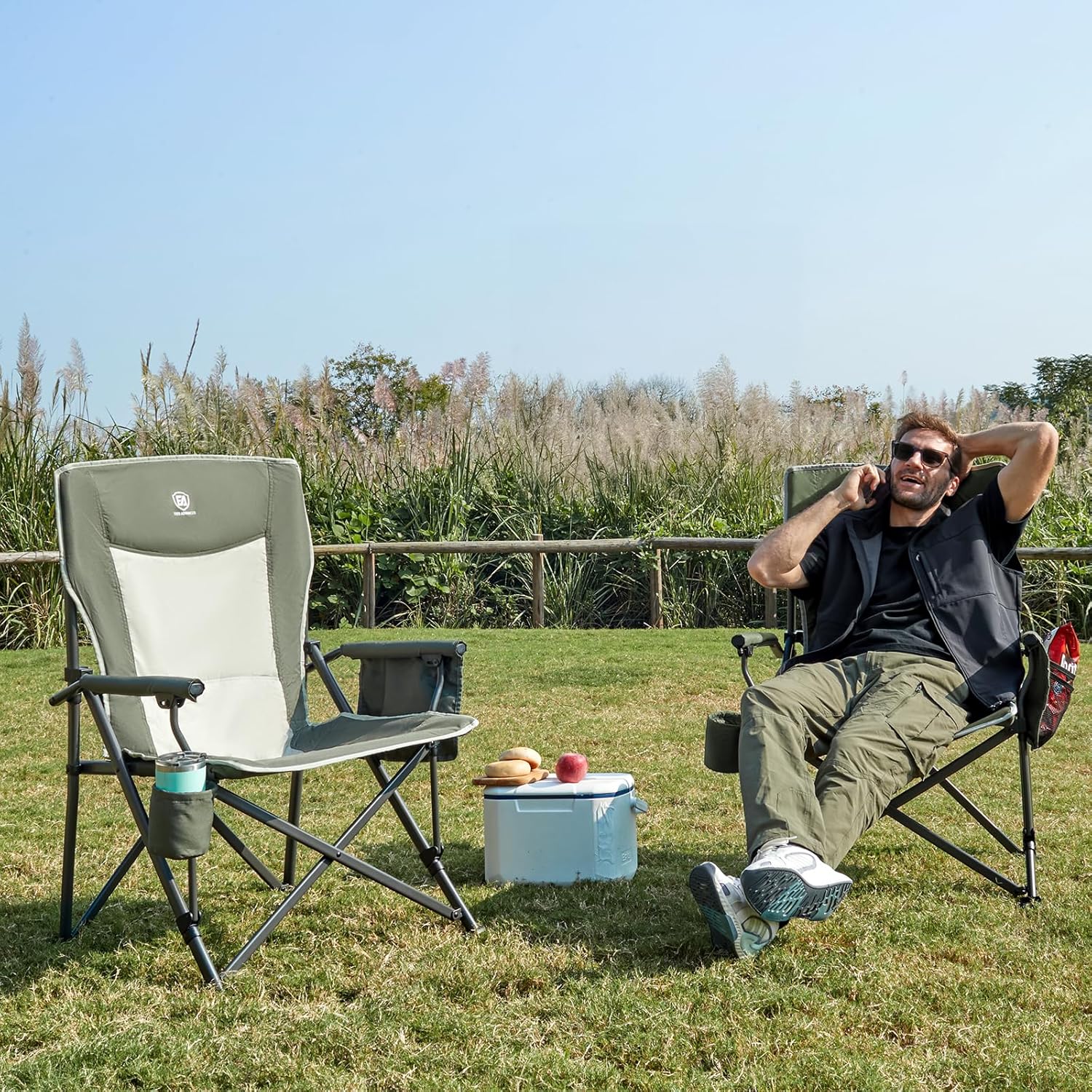 Heavy Duty Folding Camping Cha - Camping Quad ulasan dan harga