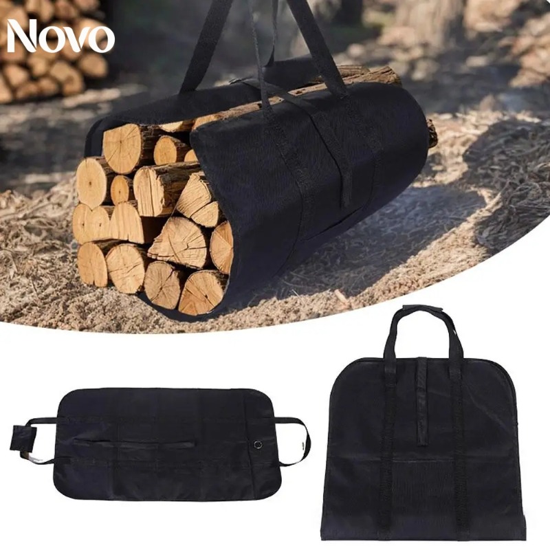 Fireplace Firewood Log Carrier - Outdoor Camping Fireplace ulasan dan harga