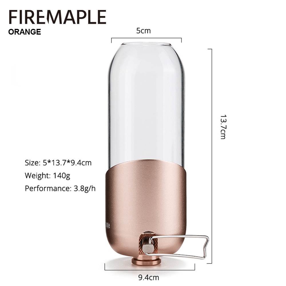 Fire Maple Orange Gas Lantern  - Outdoor Camping Heater For Tent ulasan dan harga