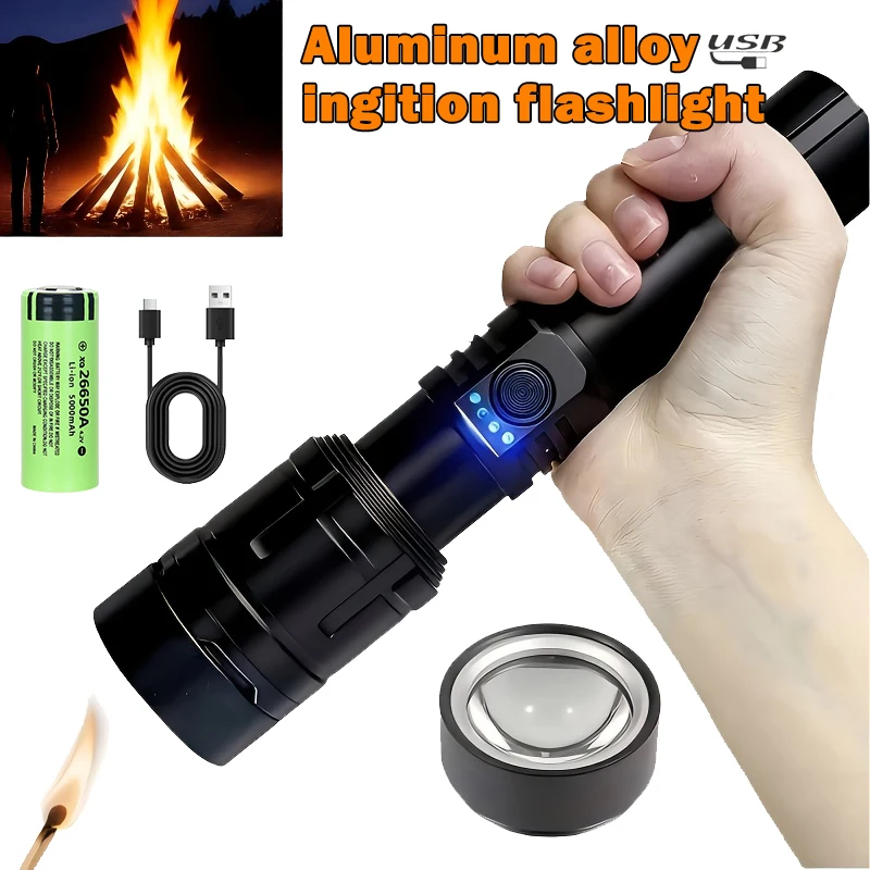 Ultra Powerful Flashlight Conc - Outdoor Camping Adventure Lamp ulasan dan harga