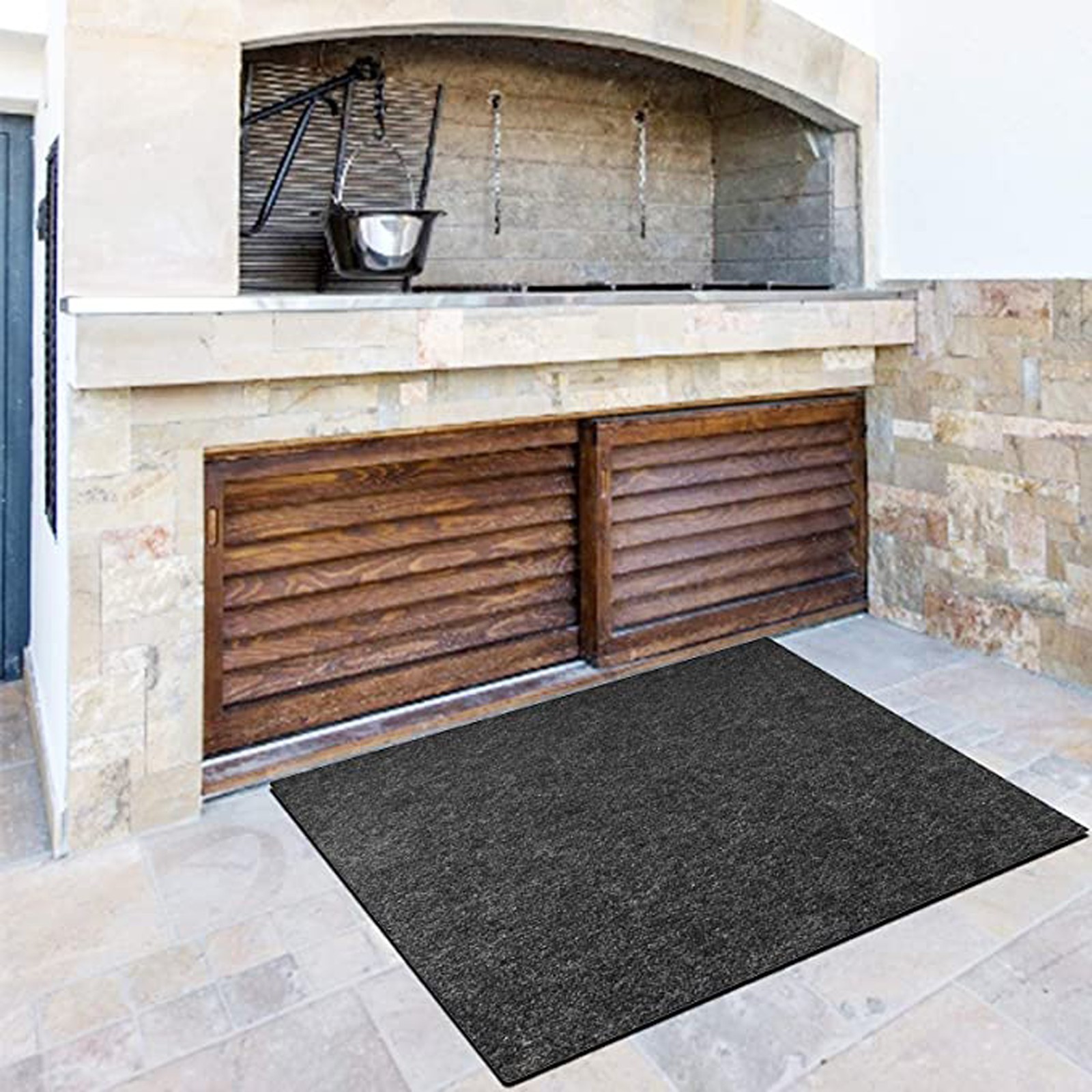 Fireproof Fireplace Hearth Rug - Outdoor Camping Fireplace ulasan dan harga