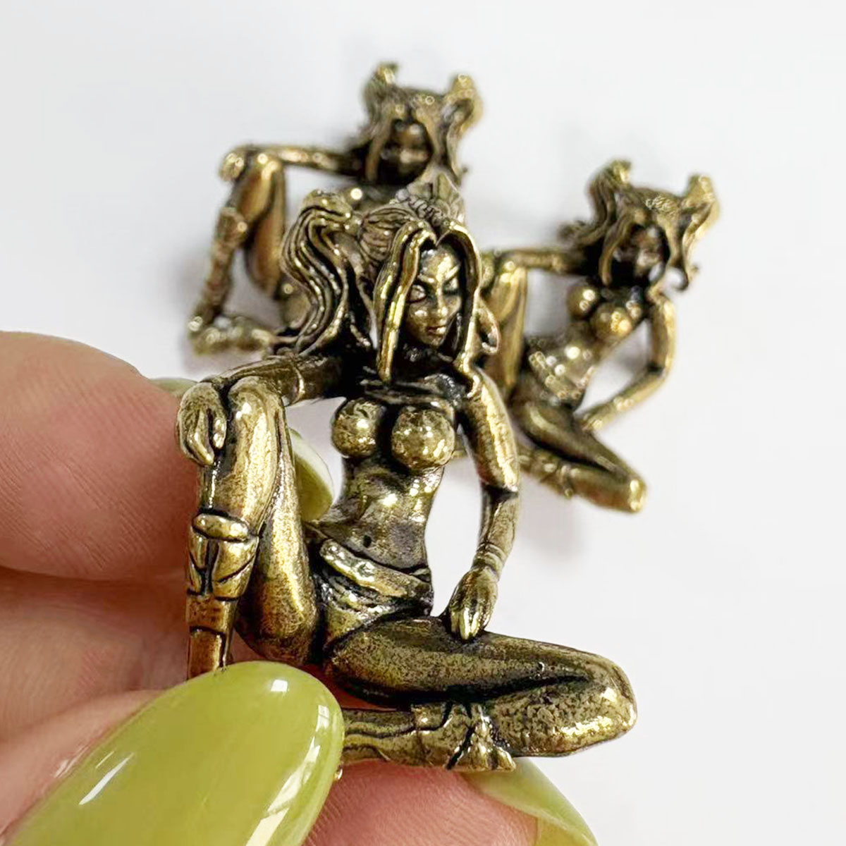 Beauty Girl Brass Knife Beads  - Paracord Bracelet ulasan dan harga