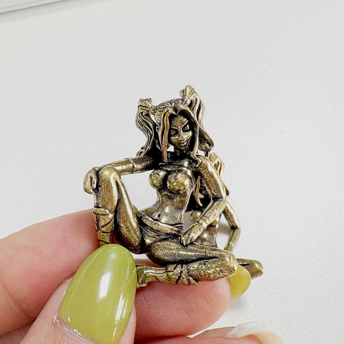 Beauty Girl Brass Knife Beads  - Paracord Bracelet ulasan dan harga