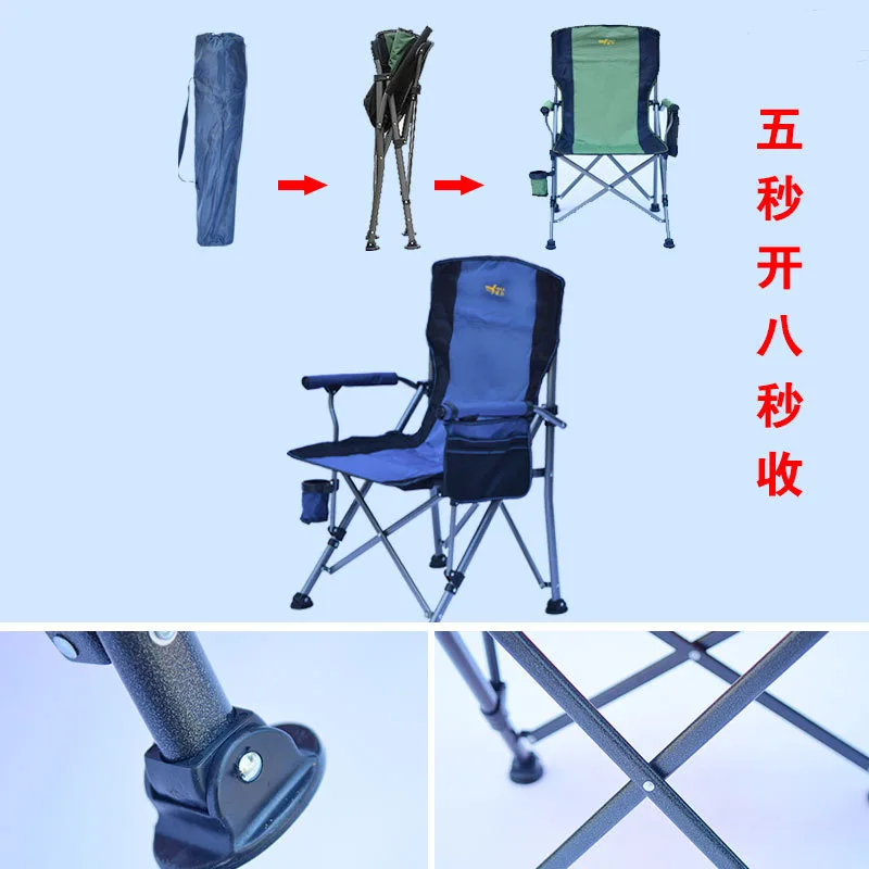Heavy Duty Chairs Outdoor Fold - Camping Quad ulasan dan harga