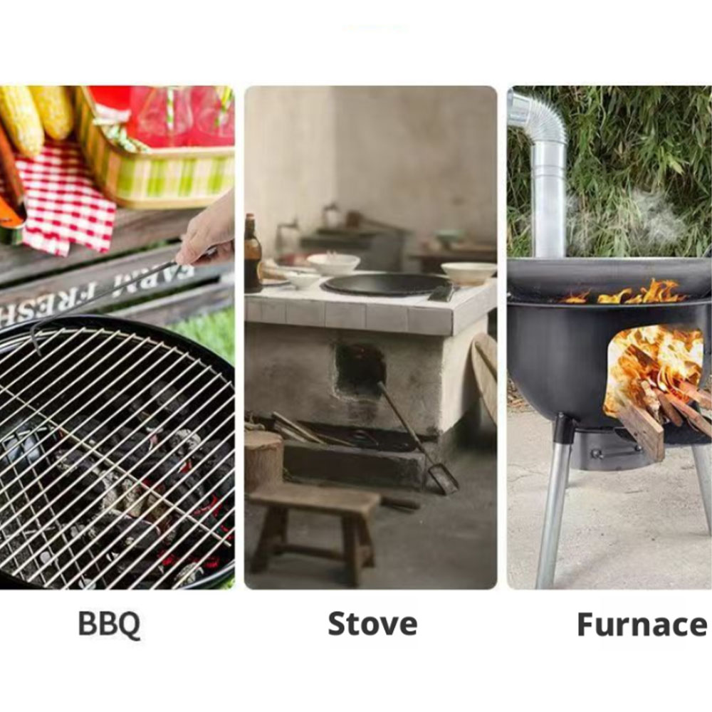 Coal Hook Fireplace Tool Poker - Outdoor Camping Fireplace ulasan dan harga