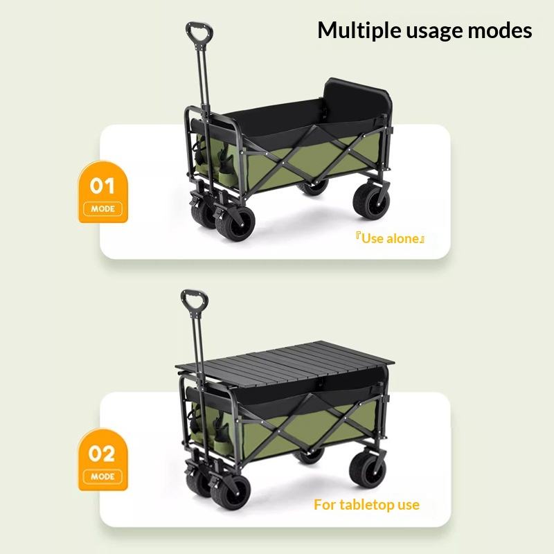 Factory Sale Four Wheel Platfo - Outdoor Camping Table With Storage ulasan dan harga