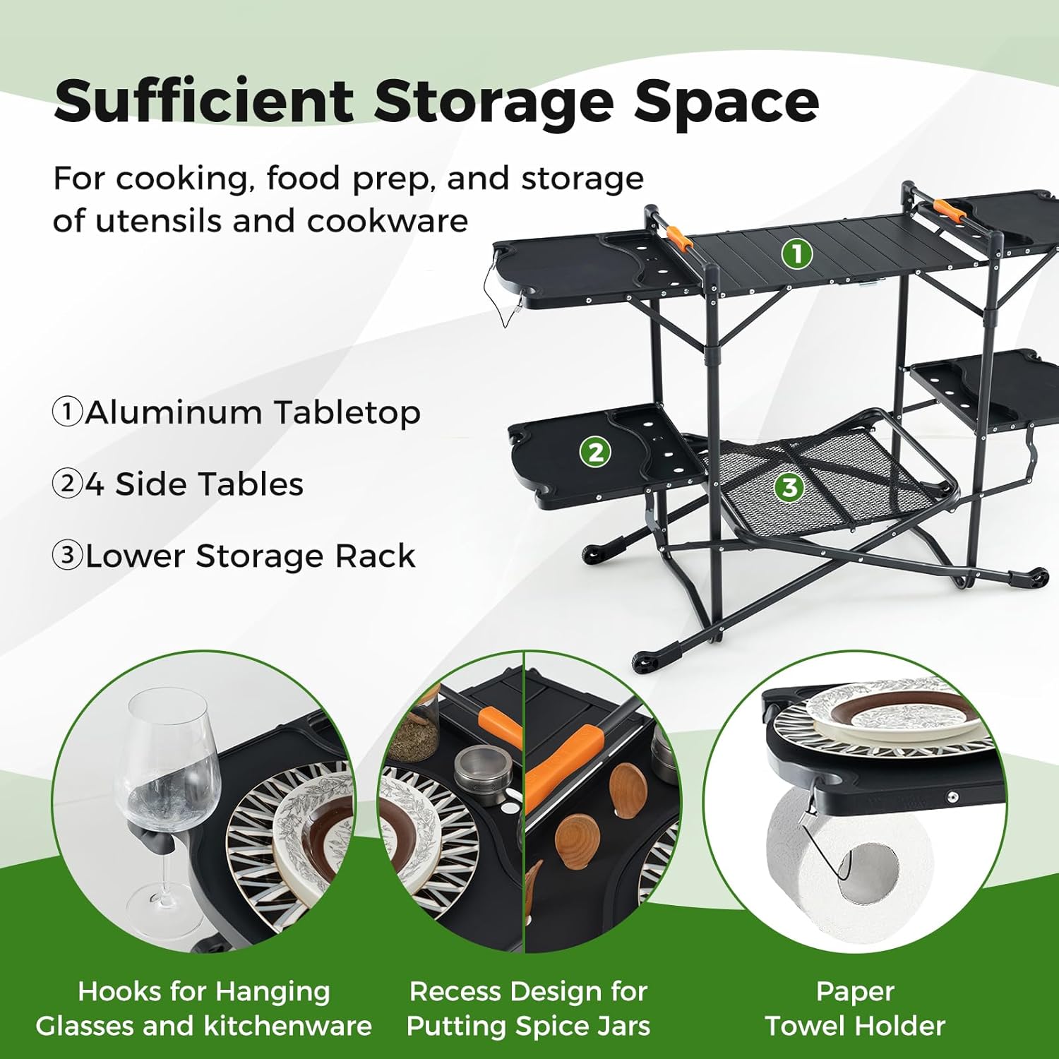 Portable Outdoor Folding Cooki - Outdoor Camping Kitchen Setup ulasan dan harga