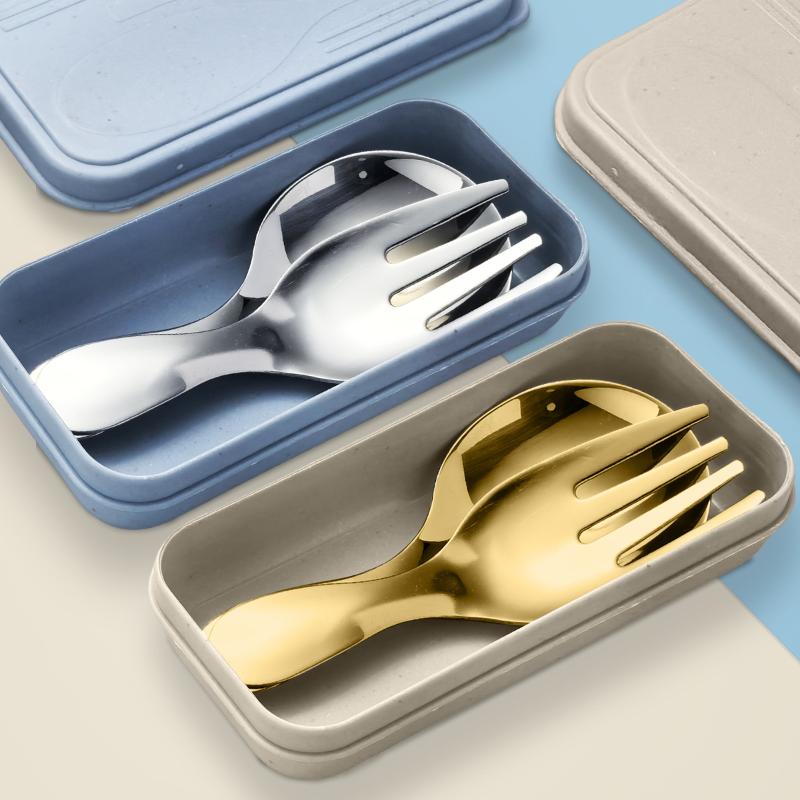 Stainless Steel Tableware Set  - Outdoor Camping Box ulasan dan harga