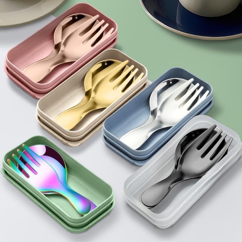 Stainless Steel Tableware Set  - Outdoor Camping Box ulasan dan harga