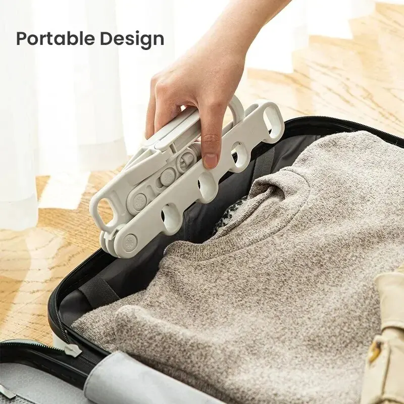 5-Hole Portable Clothes Hanger - Camping Outdoor Clothing ulasan dan harga