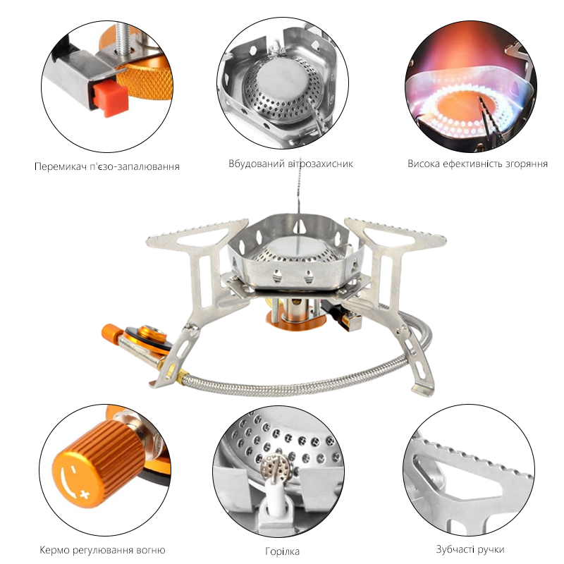 TARKA 3800W Camping Gas Stove  - Outdoor Camping Heater For Tent ulasan dan harga