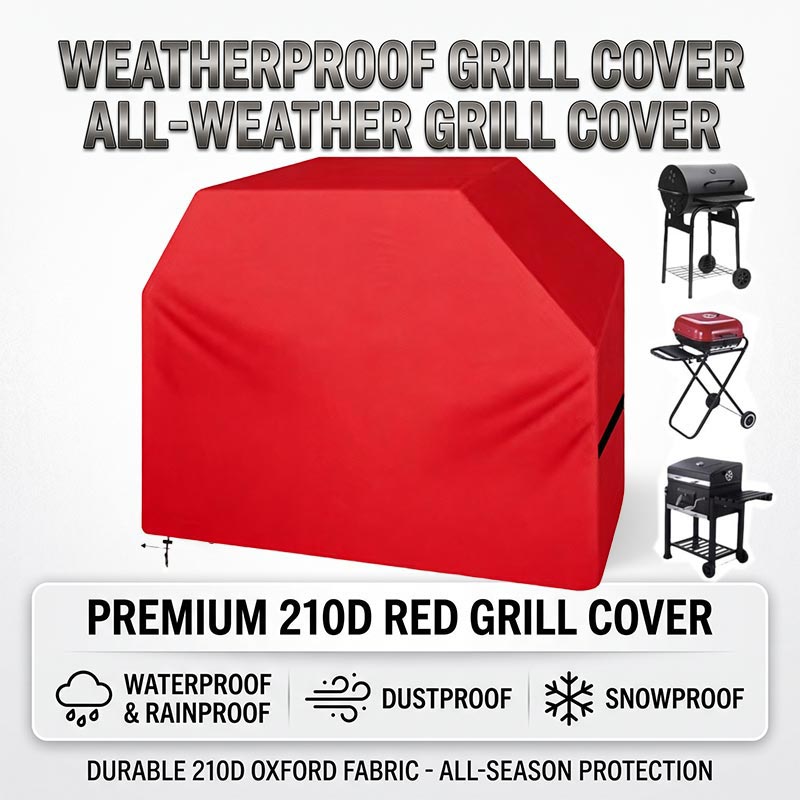 210D BBQ Cover Dustproof Water - Outdoor Camping Bbq ulasan dan harga