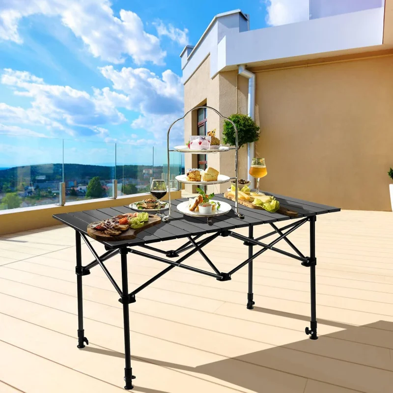 Camping Table with Storage Bas - Outdoor Camping Table With Storage ulasan dan harga