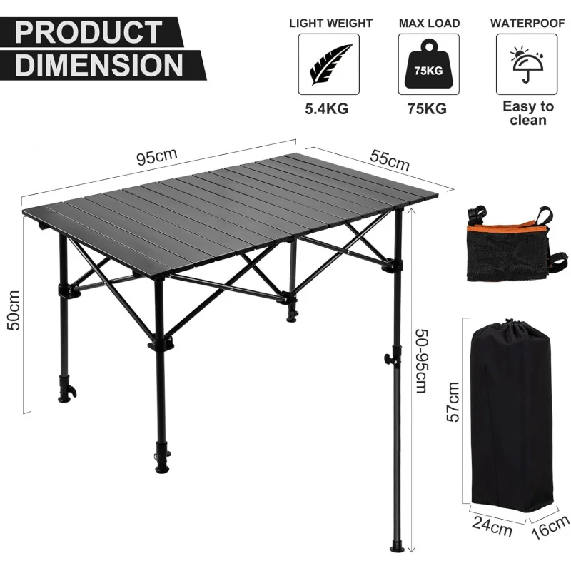 Camping Table with Storage Bas - Outdoor Camping Table With Storage ulasan dan harga