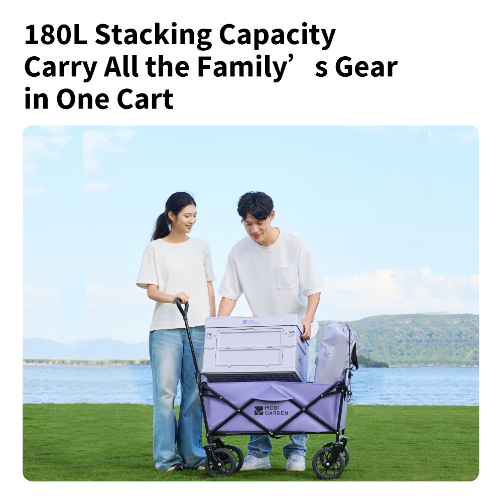 Mobi Garden Foldable Four-Whee - Outdoor Camping Set ulasan dan harga