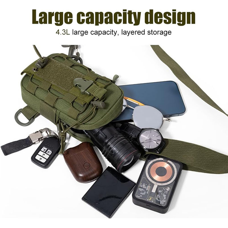 Outdoor Water Bottle Waist Bag - Camping Quad ulasan dan harga