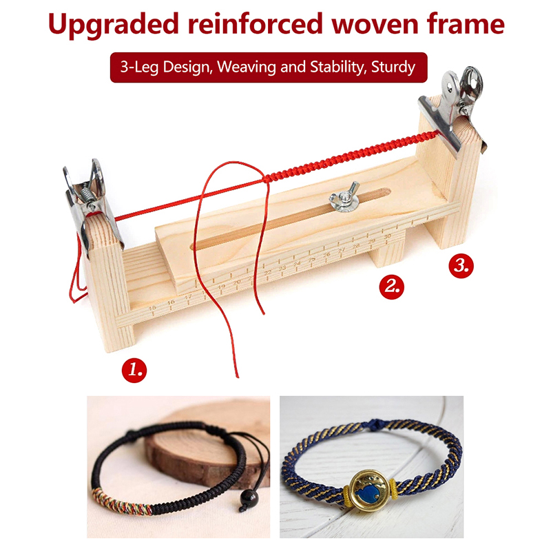 Hand Knitting Necklace Craft M - Paracord Bracelet ulasan dan harga