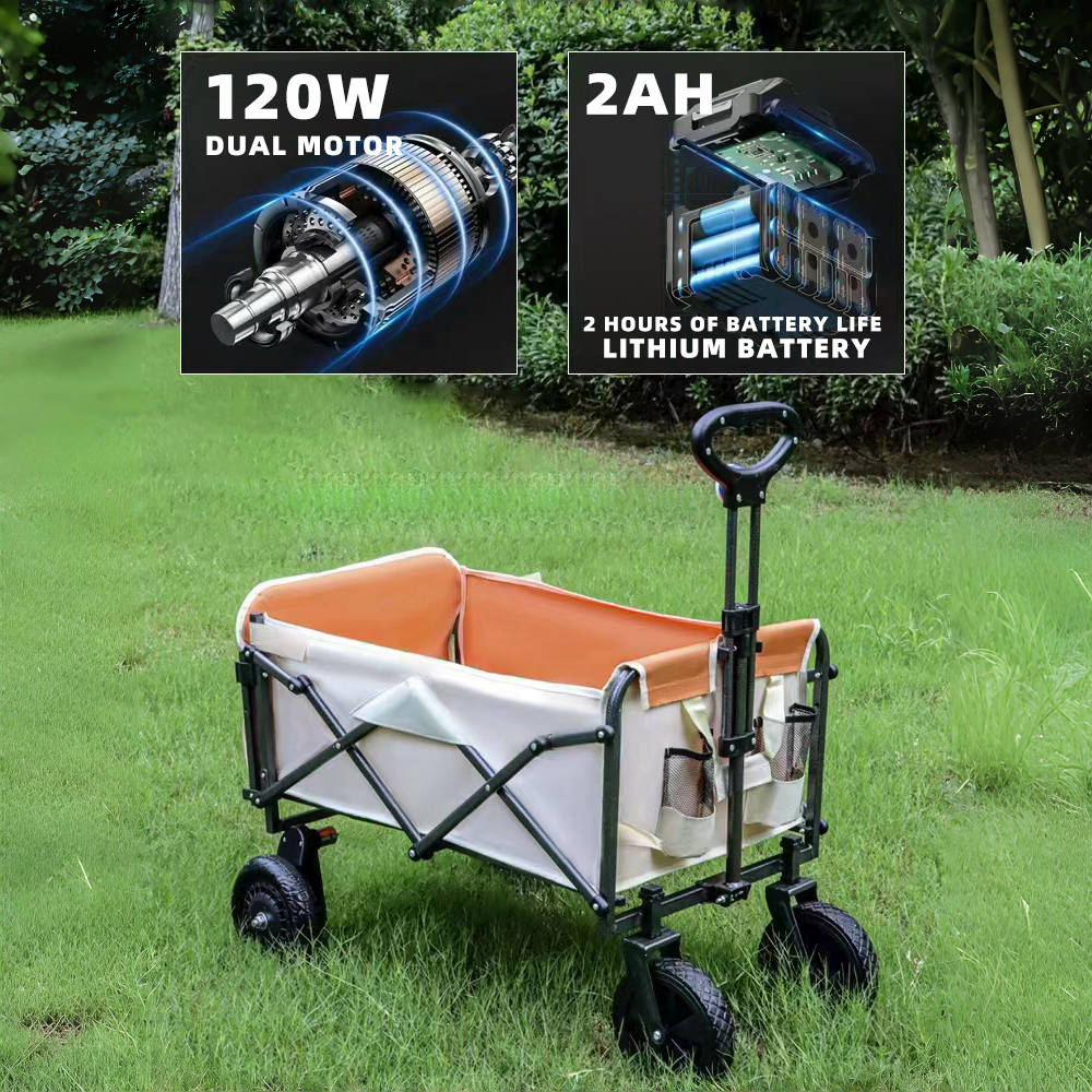 Electric Camping Wagon Cart Fo - Outdoor Camping Set ulasan dan harga