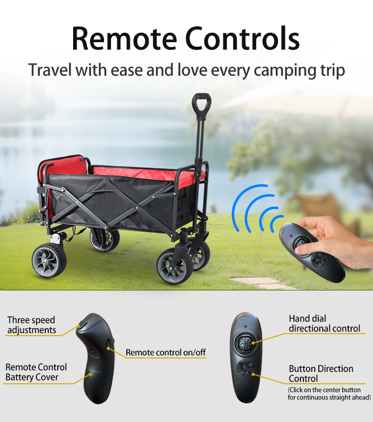 Electric Camping Wagon Cart Fo - Outdoor Camping Set ulasan dan harga