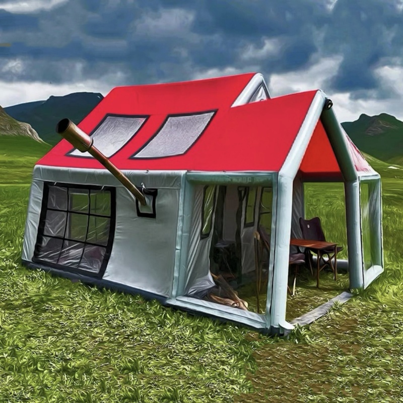 Newest Large Inflatable Double - Outdoor Camping Inflatable Tent ulasan dan harga