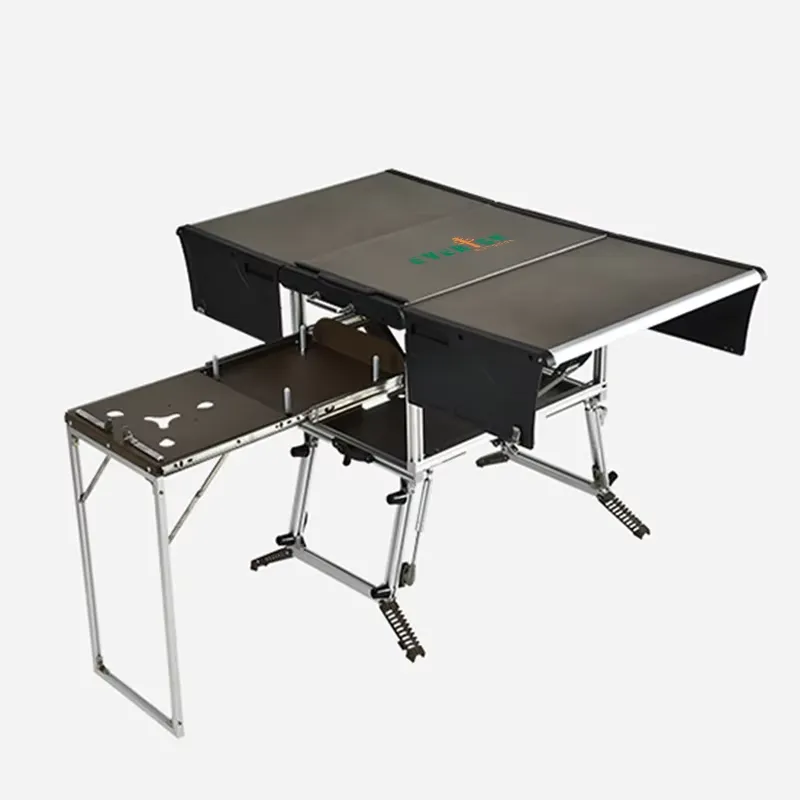 Convenient Camping Kitchen Box - Outdoor Camping Kitchen Setup ulasan dan harga