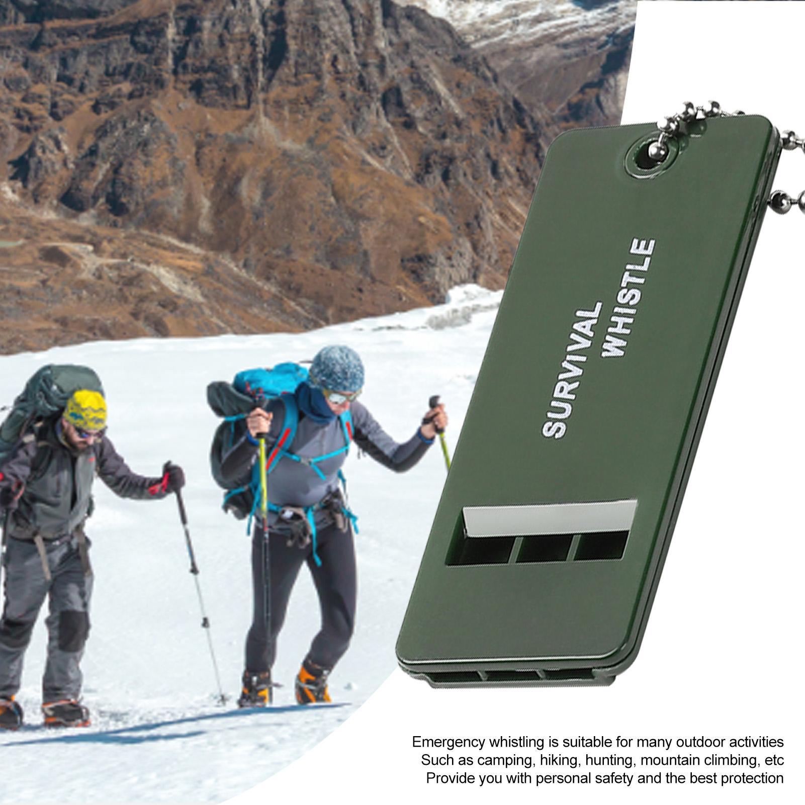 1PCS 3-Frequency Whistle High  - Outdoor Camping Essential Gear ulasan dan harga