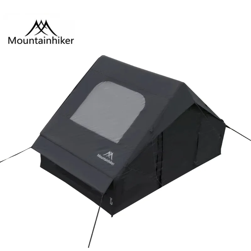 MOUNTAINHIKER Black/Khaki Infl - Outdoor Camping Inflatable Tent ulasan dan harga