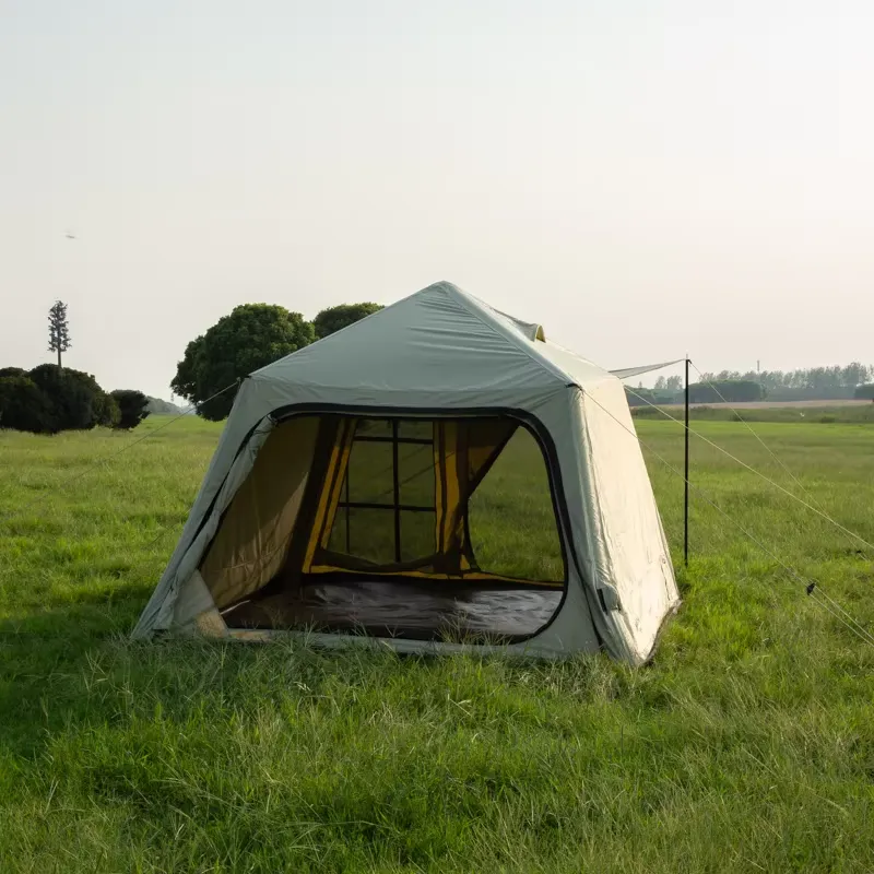 Waterproof Portable Oxford Oxf - Outdoor Camping Inflatable Tent ulasan dan harga