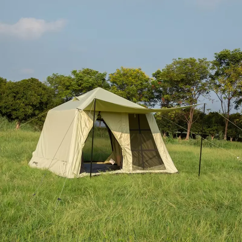 Waterproof Portable Oxford Oxf - Outdoor Camping Inflatable Tent ulasan dan harga