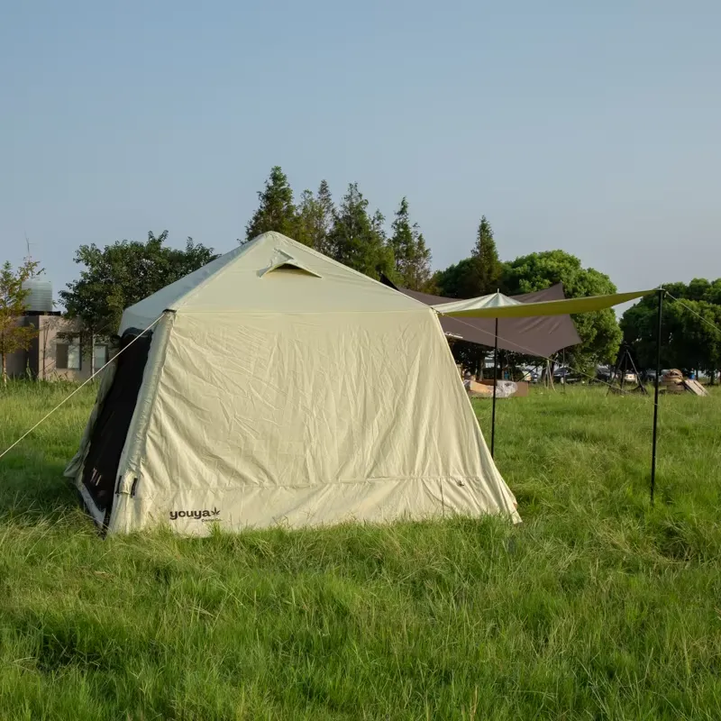 Waterproof Portable Oxford Oxf - Outdoor Camping Inflatable Tent ulasan dan harga