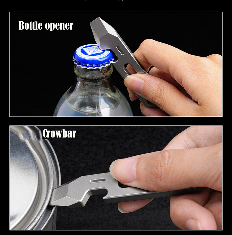 8CM  CNC TC4 Titanium Alloy Cr - Outdoor Camping Essential Gear ulasan dan harga