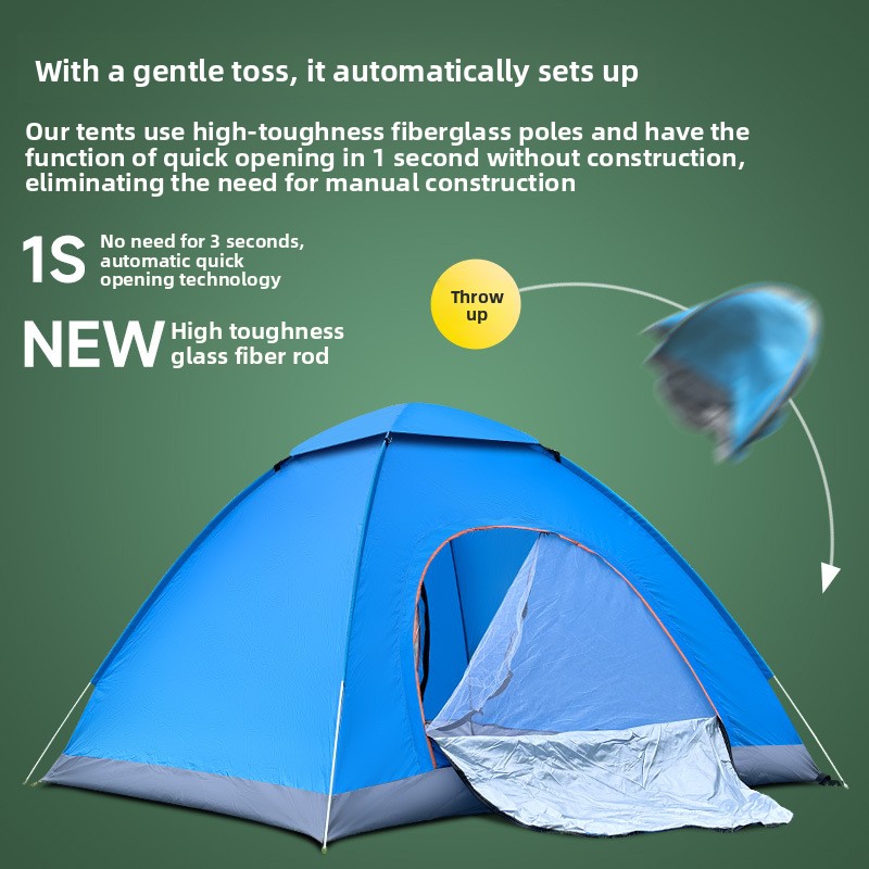 Tent Outdoor Camping Double Qu - Camping Quad ulasan dan harga