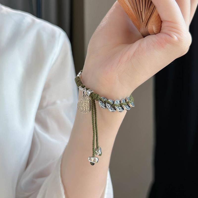 S925 Sterling Silver Five Empe - Paracord Bracelet ulasan dan harga