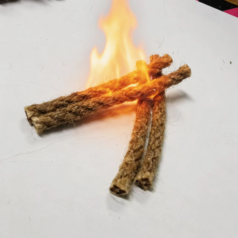 Outdoor Mini Wax Hemp Rope Por - Outdoor Camping Fireplace ulasan dan harga